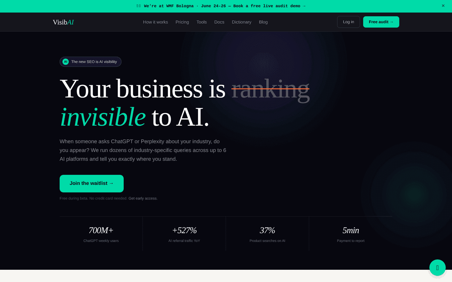 VisibAI screenshot
