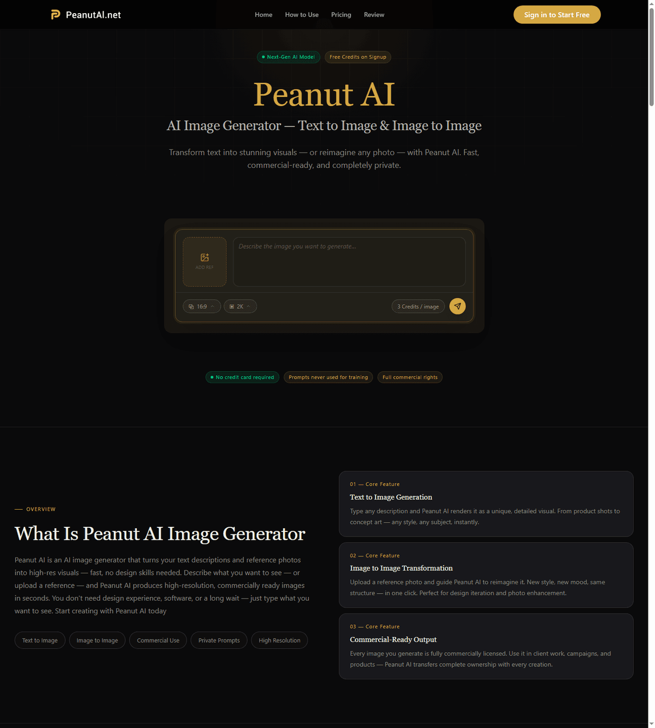 Peanut AI screenshot