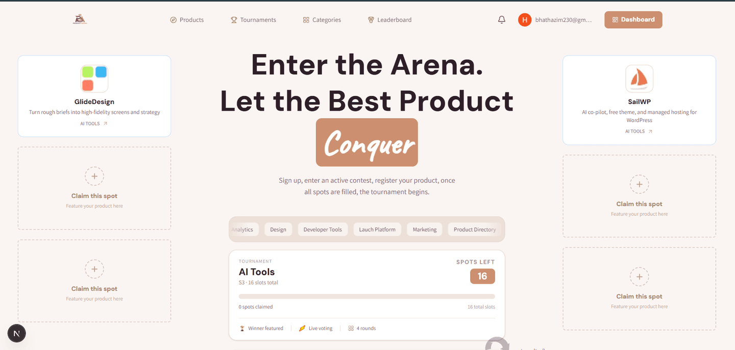 ProductArena screenshot